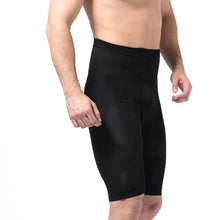 Men's Body Control Shaper Slimming Shorts Mid Thigh Leg Pant Shapewear Underwear Bodysuit
