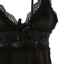 Moobody Sexy Black Satin Sleepwear Women Lace Nightwear Backless Lingerie Night Short Sets Ladies Nightgown Plus Size Nighty