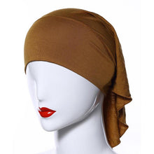 Muslim Headscarf Women Soft Comfortable Inner Hijab Caps Islamic Underscarf Hats PY3