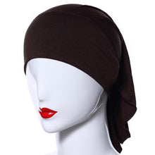 Muslim Headscarf Women Soft Comfortable Inner Hijab Caps Islamic Underscarf Hats PY3
