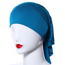 Muslim Headscarf Women Soft Comfortable Inner Hijab Caps Islamic Underscarf Hats PY3
