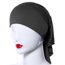 Muslim Headscarf Women Soft Comfortable Inner Hijab Caps Islamic Underscarf Hats PY3