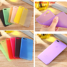 0.3mm Ultra Thin Slim Crystal Clear PP Soft Cover Case For iPhone 7 / 7 Plus