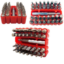 33pc Security Tamper Proof Torx Hex Star Bit Set Electric Drill 71214