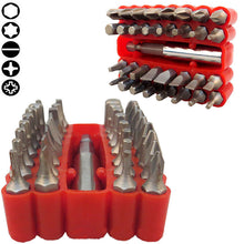 33pc Security Tamper Proof Torx Hex Star Bit Set Electric Drill 71214