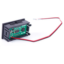 0.56" Blue LED Car Digital Display Panel Volt Meter Voltmeter DC 5-120V 2 Wires 69059