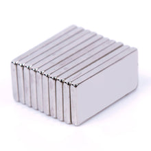 10Pcs Stable Strong Block Cuboid Fridge Magnets Rare Earth Portable Neodymium 20x10x2mm 64072