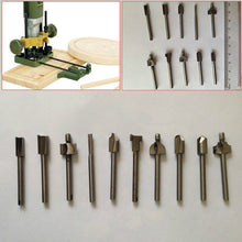 10pcs 1/8"Inch SHANK HSS TITANIUM ROUTER BITS FIT DREMEL Foredom Rotary Tool Set 70939