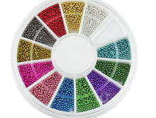 New 12 Colors Glitter Mix Color UV Gel Nail Art Acrylic Set