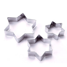 12Pcs Stainless steel Star/Heart/Flower Cookie Biscuit Fondant Cake Paste Mold Cutter Decor Tool DIY Use 83948