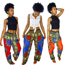 Tribal Print Flare Pants Women Boho Ethnic Wide Leg Palazzo Pants Trousers Plus Size Loose Pantalones Mujer 6 Colors