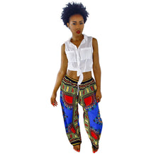 Tribal Print Flare Pants Women Boho Ethnic Wide Leg Palazzo Pants Trousers Plus Size Loose Pantalones Mujer 6 Colors