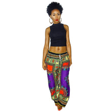 Tribal Print Flare Pants Women Boho Ethnic Wide Leg Palazzo Pants Trousers Plus Size Loose Pantalones Mujer 6 Colors