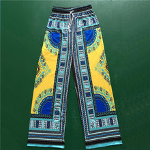 Tribal Print Flare Pants Women Boho Ethnic Wide Leg Palazzo Pants Trousers Plus Size Loose Pantalones Mujer 6 Colors