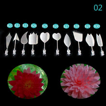 3D Jelly Flower Art Tools Russian Tulip Nozzles 3D Gelatin Art Tools Jello Gurbias 10-Piece-Tool Set 92799