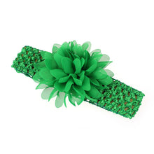10 Pieces Babys Headbands Girls Headband Chiffon Flower Hair Bow Feida