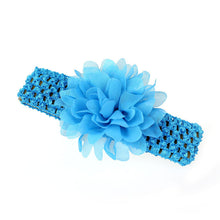 10 Pieces Babys Headbands Girls Headband Chiffon Flower Hair Bow Feida