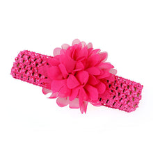 10 Pieces Babys Headbands Girls Headband Chiffon Flower Hair Bow Feida