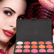 Girl Woman 15 Colors Lip Gloss Palette Makeup Lipstick Palette Lipgloss Lips Lip Pigment