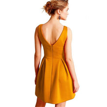V Neck Little Black Dress Women Elegant Empire Waist Backless Party Dresses Robe Femme Off Shoulder Women Dress