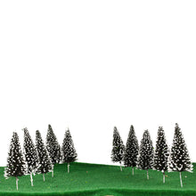 Cedar Trees Model 10pcsArchitectural Model for Railroad Layout Beauty Trees Landscape Scenery Diorama Miniatures Model