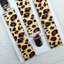 New Children Kids Boy Girls Clip-on Leopard Suspenders Elastic Adjustable Braces PY1 P18