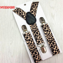 New Children Kids Boy Girls Clip-on Leopard Suspenders Elastic Adjustable Braces PY1 P18