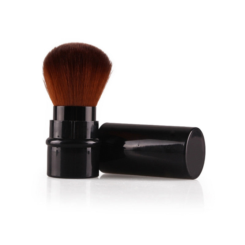 New Design  MIni Soft Makeup Brush Retractable Pro Foundation Cosmetic Blusher Face Powder Brushes Beauty Tools