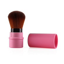 New Design  MIni Soft Makeup Brush Retractable Pro Foundation Cosmetic Blusher Face Powder Brushes Beauty Tools