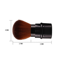 New Design  MIni Soft Makeup Brush Retractable Pro Foundation Cosmetic Blusher Face Powder Brushes Beauty Tools
