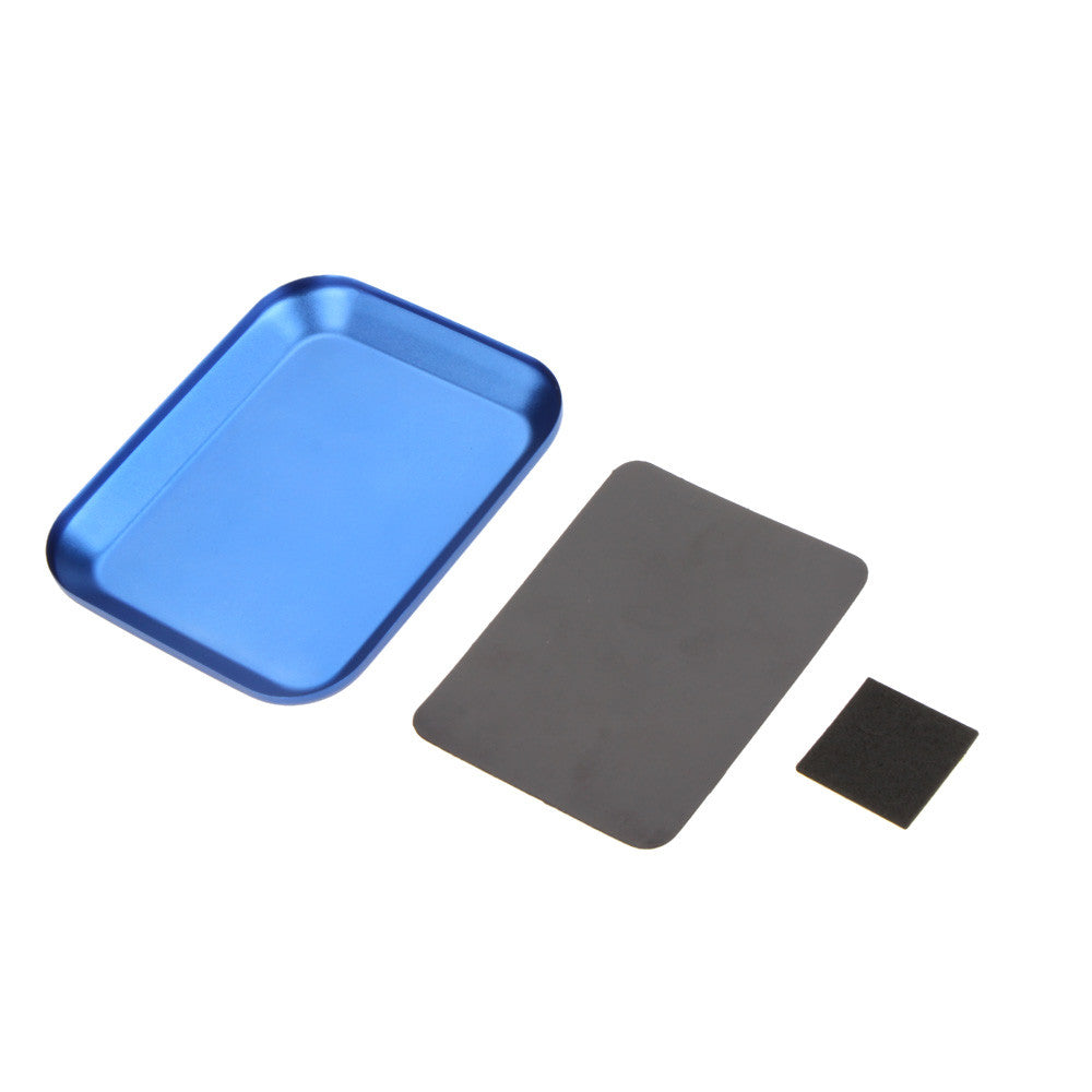 Design Aluminium Screw Tray Magnetic Tray for RC Model Fuel Car Accessories like Screws