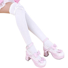 New Fashion Long Cotton Bowknot Stockings Thigh High Over The Knee Socks For Girls Women PY6