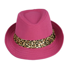 New Fashion Multicolors Plaid Boy Girl Jazz Hat Striped Topper Cool Fedora Curly Brim Baby Kids Cap Unisex