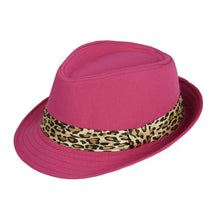 New Fashion Multicolors Plaid Boy Girl Jazz Hat Striped Topper Cool Fedora Curly Brim Baby Kids Cap Unisex