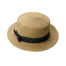 Women Lady Fedora Hat Trilby Bowknot Straw fedora Panama Beach Women Hat feminino