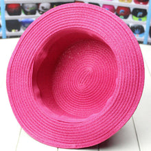 Women Lady Fedora Hat Trilby Bowknot Straw fedora Panama Beach Women Hat feminino
