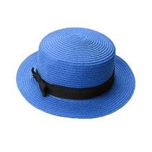 Women Lady Fedora Hat Trilby Bowknot Straw fedora Panama Beach Women Hat feminino