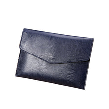 New Fashion Women Men Mini Clutch Wallet PU Leather Clutch Bag With Business Small Card Holder Clutch Coin Purse Blue Clutches