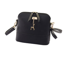 Fashion Women Messenger Bags Ladies Casual Small Shell Leather Crossbody Shoulder Bag Zipper Bag