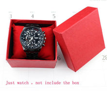 & Stainless Steel Men Watch Quartz Man Business Sport Watches Luxury Relojes Cara Military Casual Hour