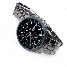 & Stainless Steel Men Watch Quartz Man Business Sport Watches Luxury Relojes Cara Military Casual Hour