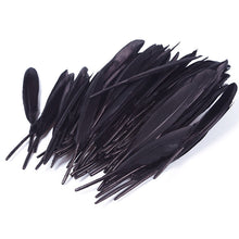 100Pcs/pack Beautiful Goose Feather 4-6 Inches 10-15 cm Pretty Feather DIY Ornaments Goose 65764