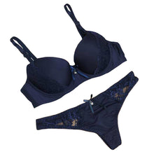 New Lace Lingerie Bra Set Women Sexy Bra Set Push Up Ultra-thin Bras And Underwear Sets Plus size Adjustable Bra And Thong Set