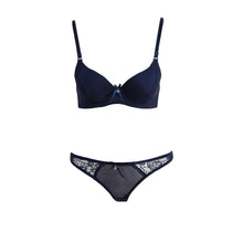 New Lace Lingerie Bra Set Women Sexy Bra Set Push Up Ultra-thin Bras And Underwear Sets Plus size Adjustable Bra And Thong Set