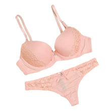 New Lace Lingerie Bra Set Women Sexy Bra Set Push Up Ultra-thin Bras And Underwear Sets Plus size Adjustable Bra And Thong Set