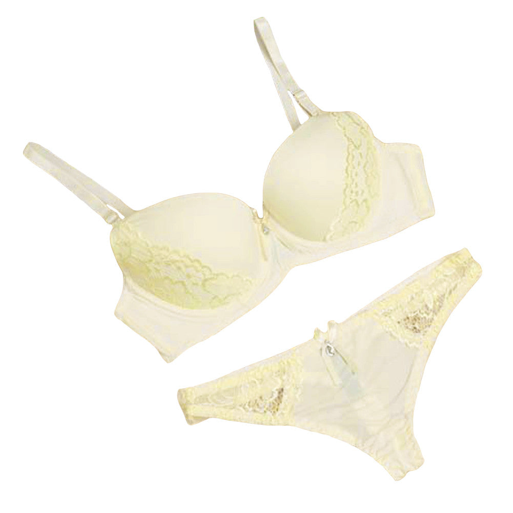 New Lace Lingerie Bra Set Women Sexy Bra Set Push Up Ultra-thin Bras And Underwear Sets Plus size Adjustable Bra And Thong Set