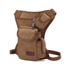 Men's Canvas Hip Belt Bum Fanny Pack Waist Multifunction Leg Bag men women travel Waist Bag Money Belt Bag bolso cintura