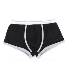 New Soft Pouch Men's Sexy Bulge Boxers Shorts Cotton Solid Underwear Trunks Homme