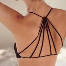 Women Strappy Bra Back Straps Cross Tank Top Trend All Match Crop Top Sexy Top Tiras Costas