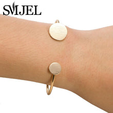Unique Geometric Bracelet Bangles Small and Big Scratch Round Bangle Bracelet Circle Gift Bangles 30pcs-G022